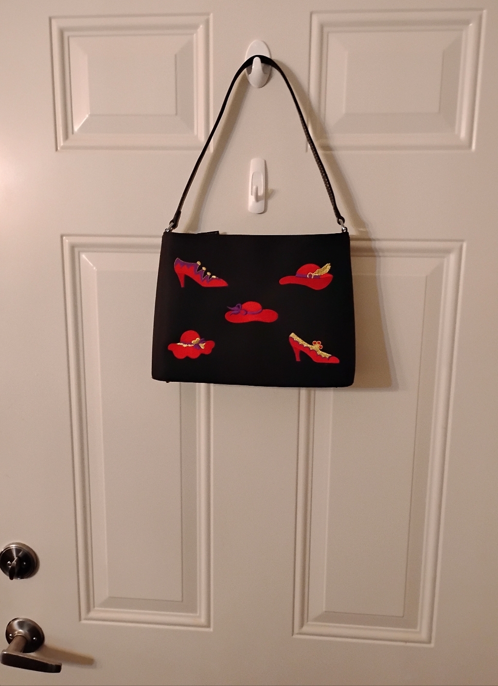 New Vintage Red Hat Society Purse.